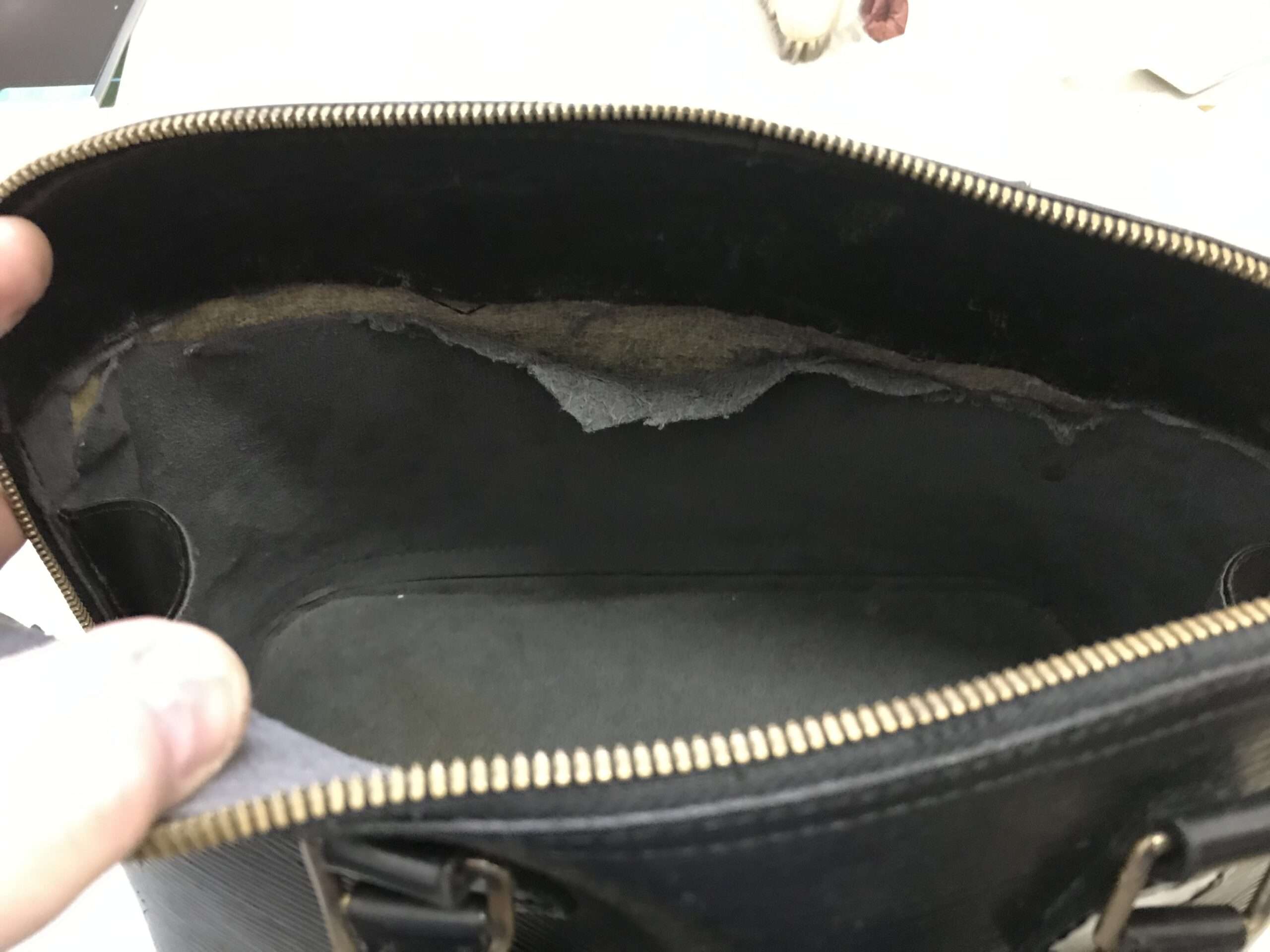 Altes Innenfutter Alma