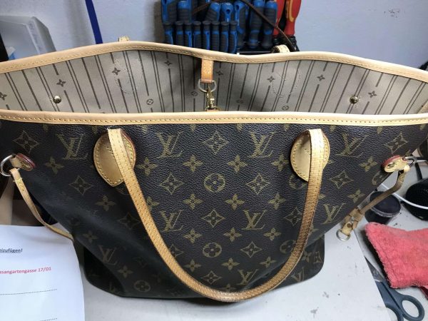 Neverfull MM Ledereinfassung